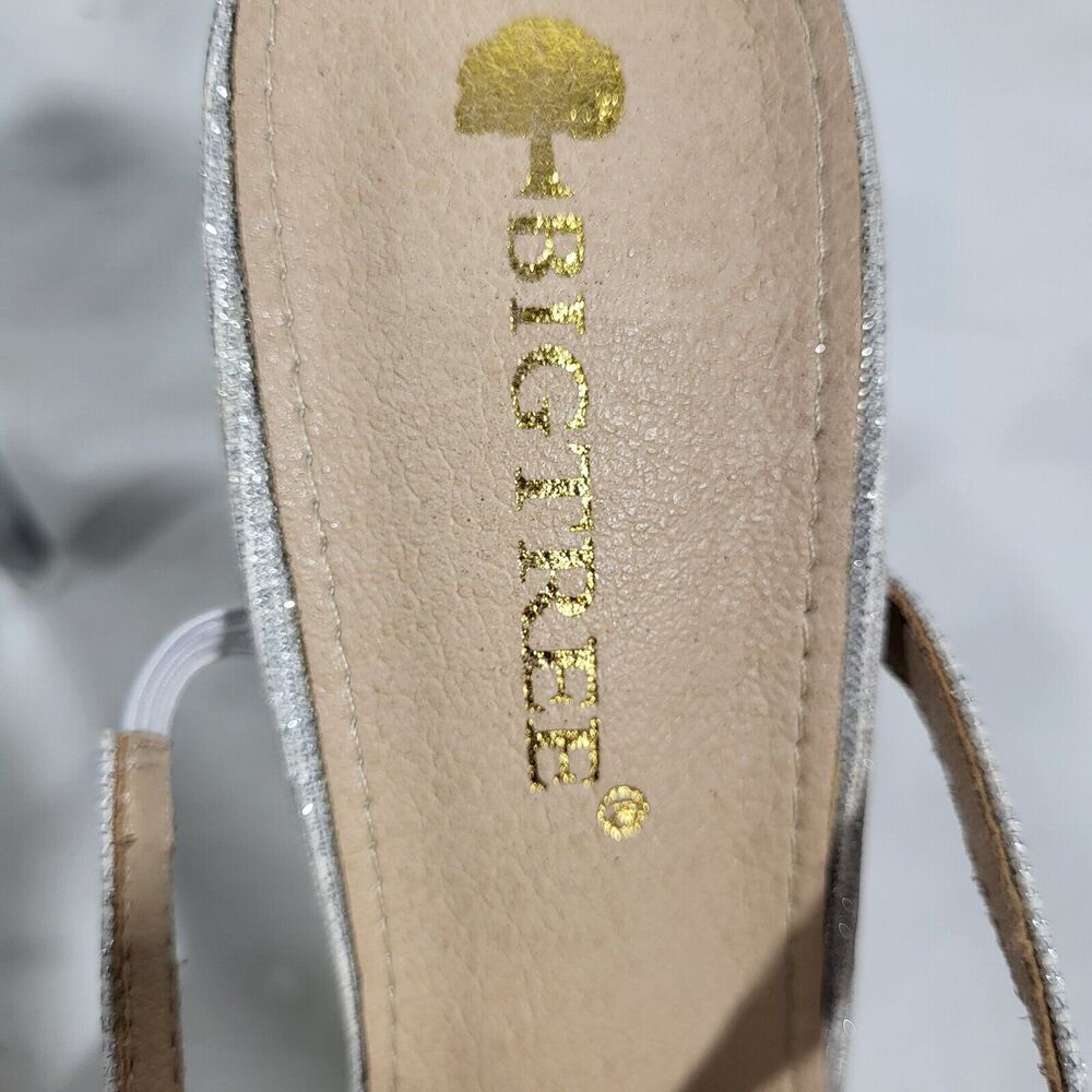 Bigtree Womens Sparkly Shimmery Pointed Toe Heels… - image 4